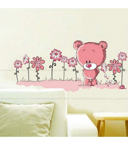 WST054 - Cute Bear Wall Sticker